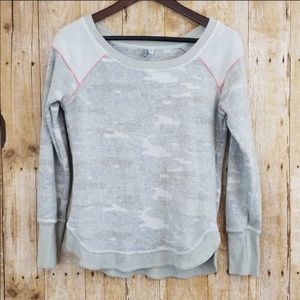 Size small camo sweatshirt